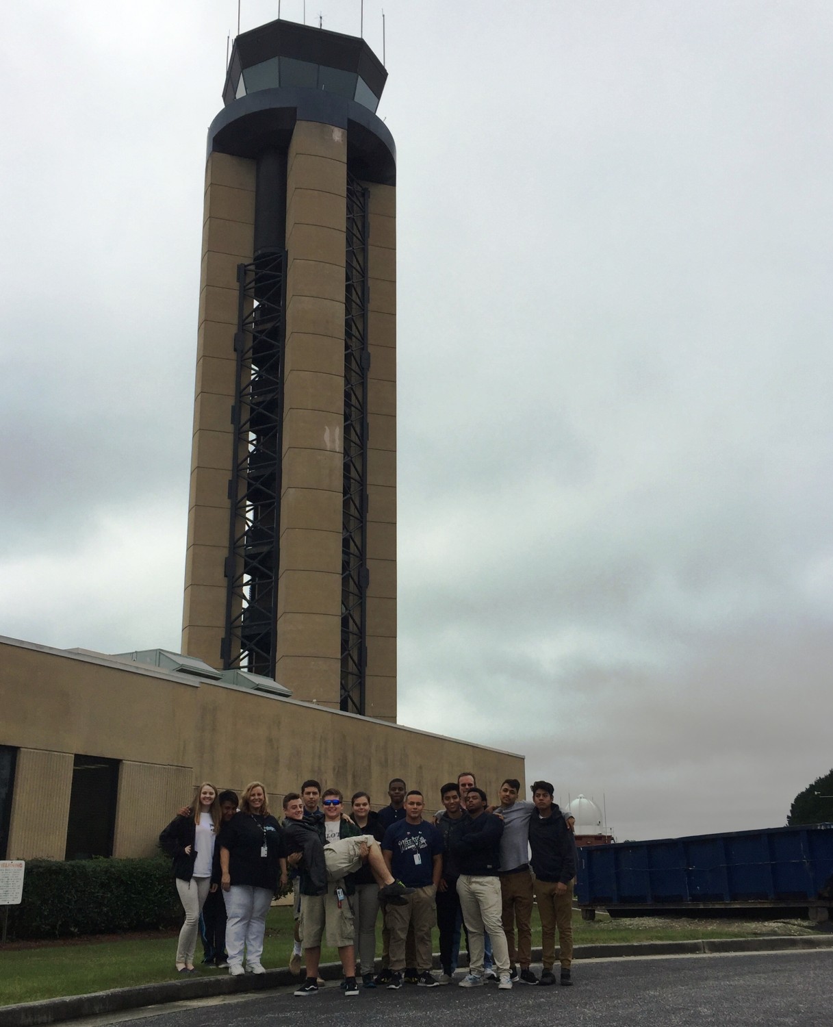 R. B. Stall Aerospace Engineering Class Visits Charleston Airport ...