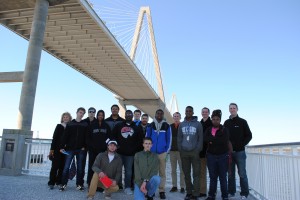 Entire Group under the Bridge